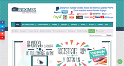 Desktop Screenshot of endomex.com.mx